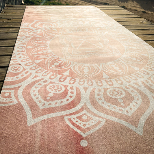 Courage eco-friendly suede yoga mats