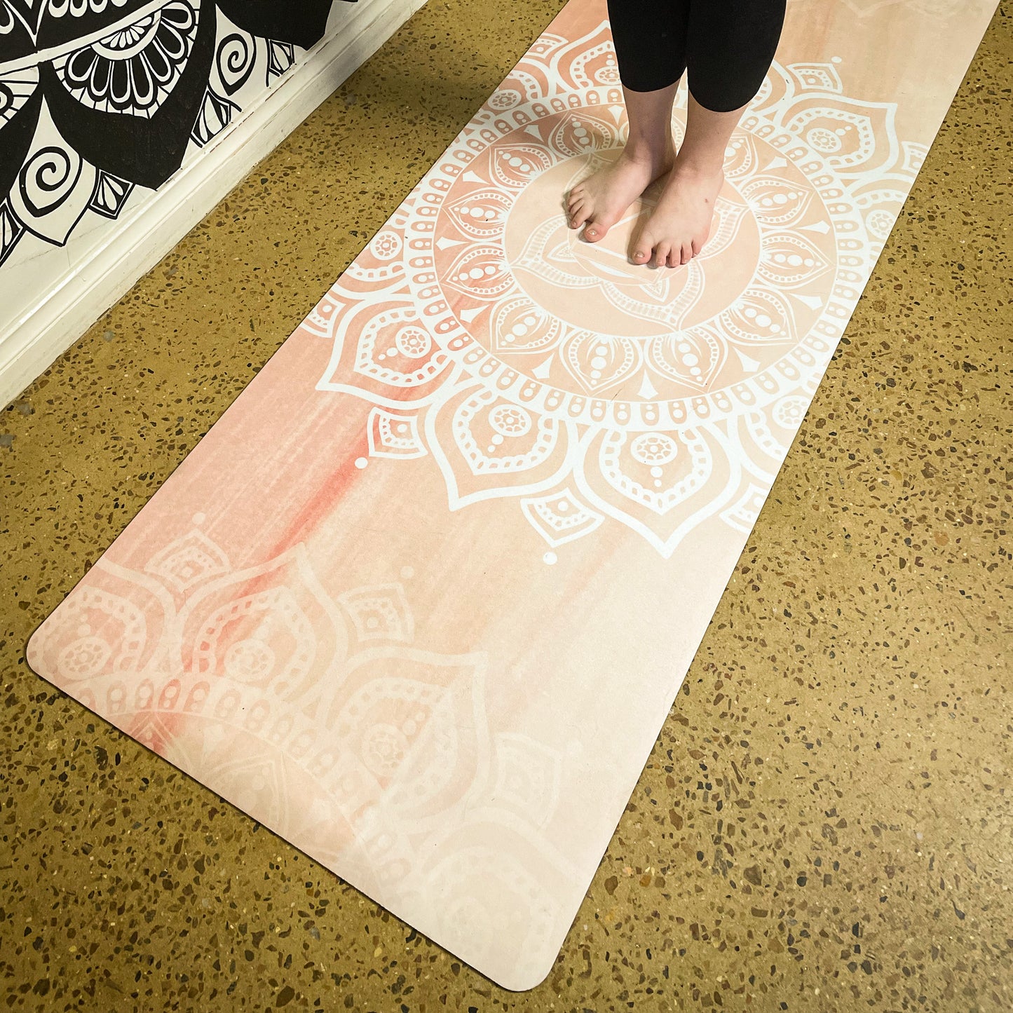 Courage eco-friendly suede yoga mats