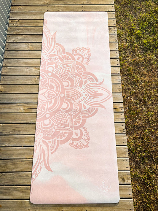 Nourish eco-friendly suede yoga mats